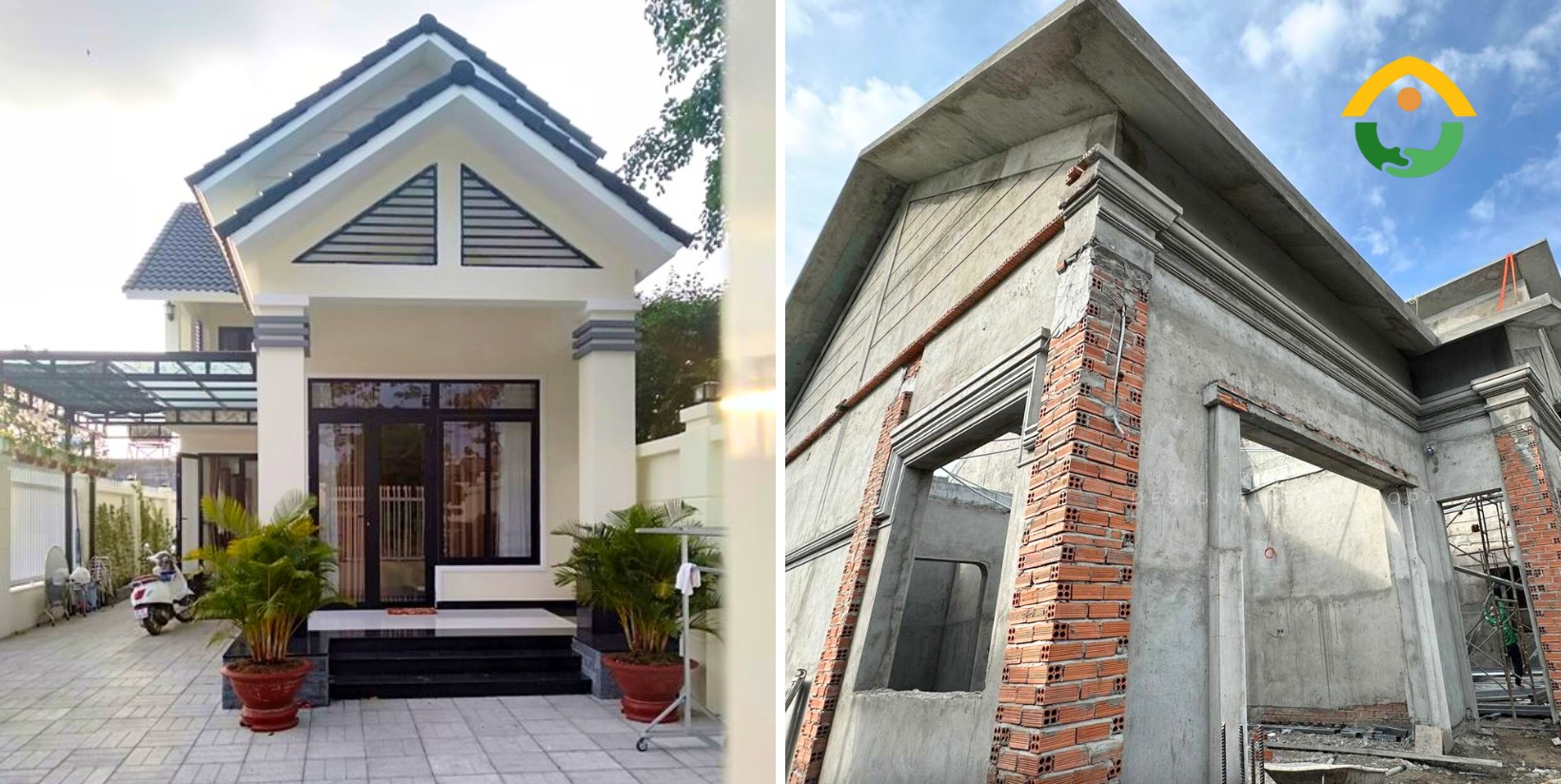 8x12m Nên Xây Kín Hay Chừa Sân?
