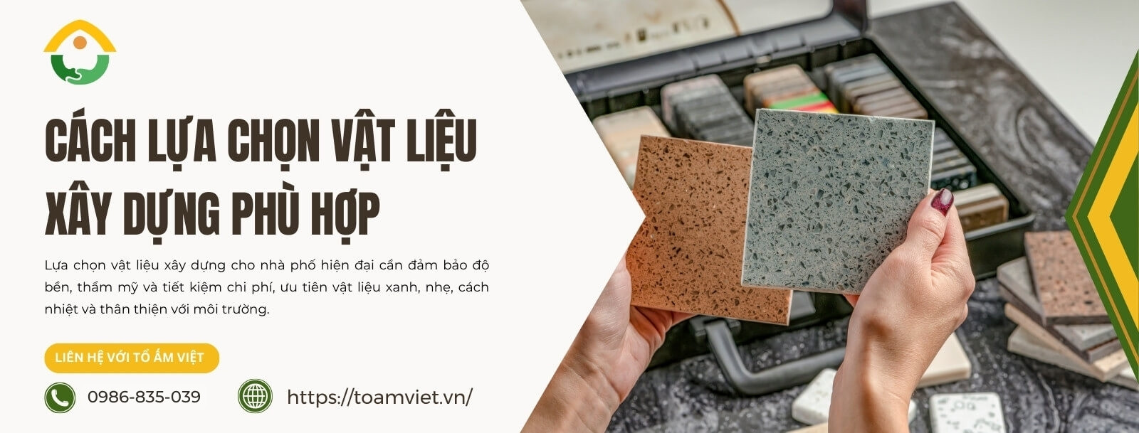 cách Lựa Chọn Vật Liệu Xây Dựng phù hợp