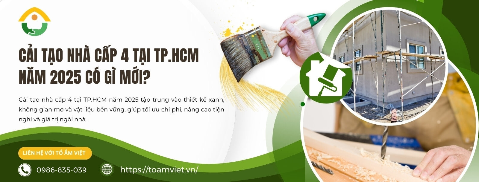 Cải tạo nhà cấp 4 tại tphcm