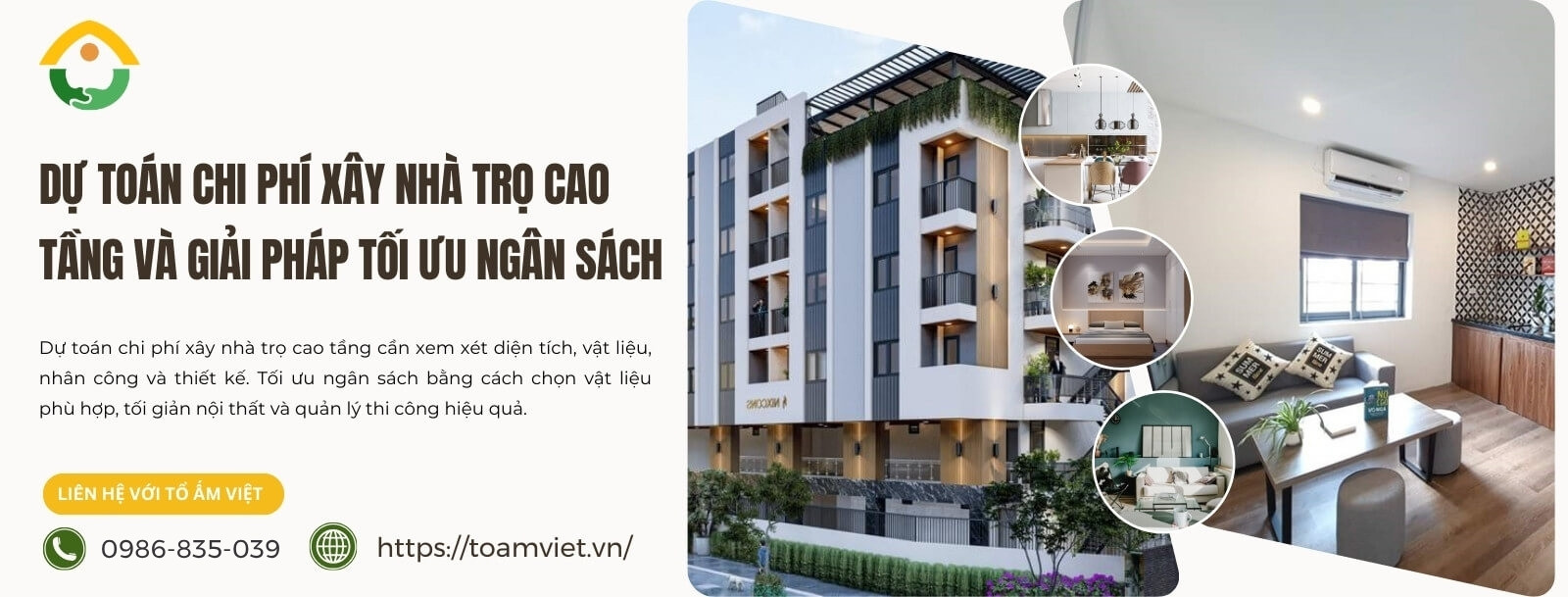 Chi phí xây nhà trọ cao tầng