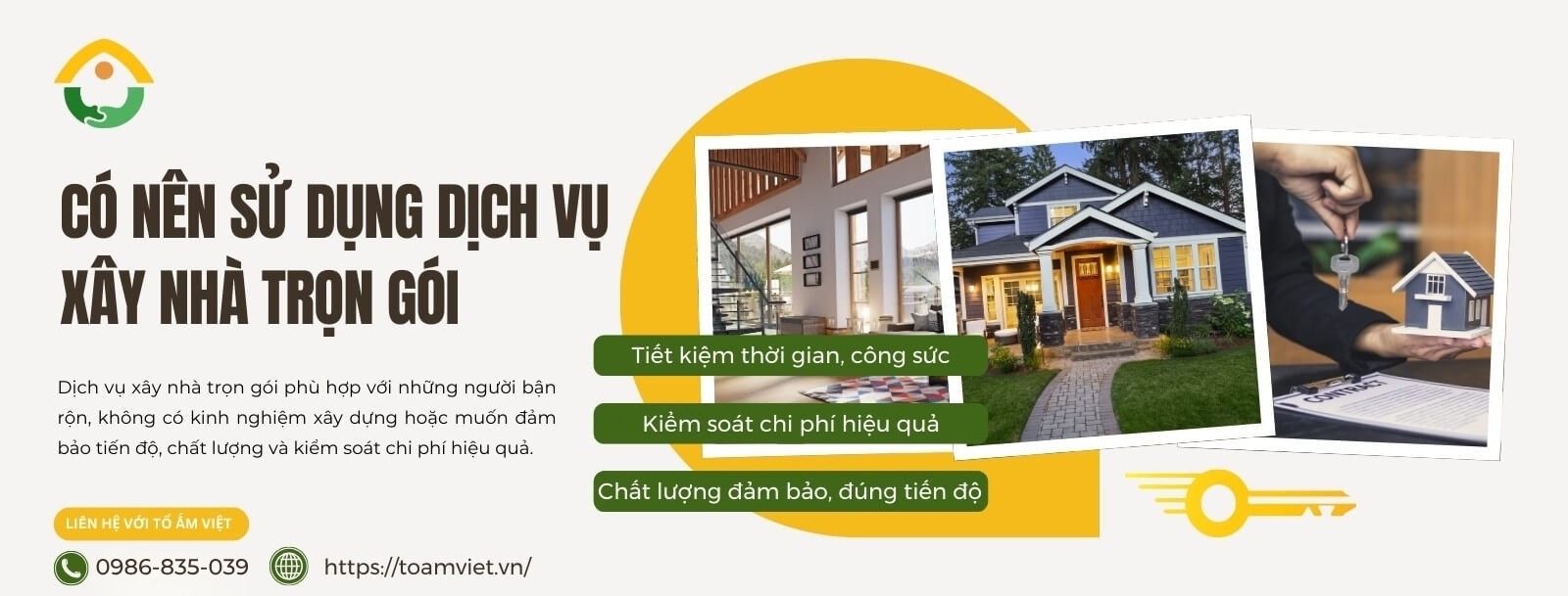Ai nên sử dụng dịch vụ xây nhà trọn gói