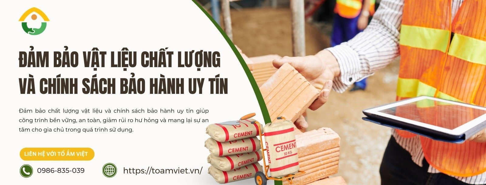 Đảm bảo vật liệu xây dựng chất lượng