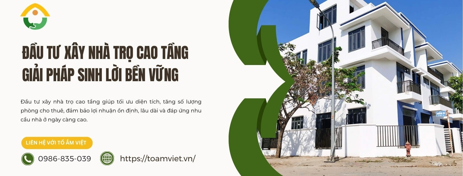 Đầu tư xây dựng nhà trọ cao tầng
