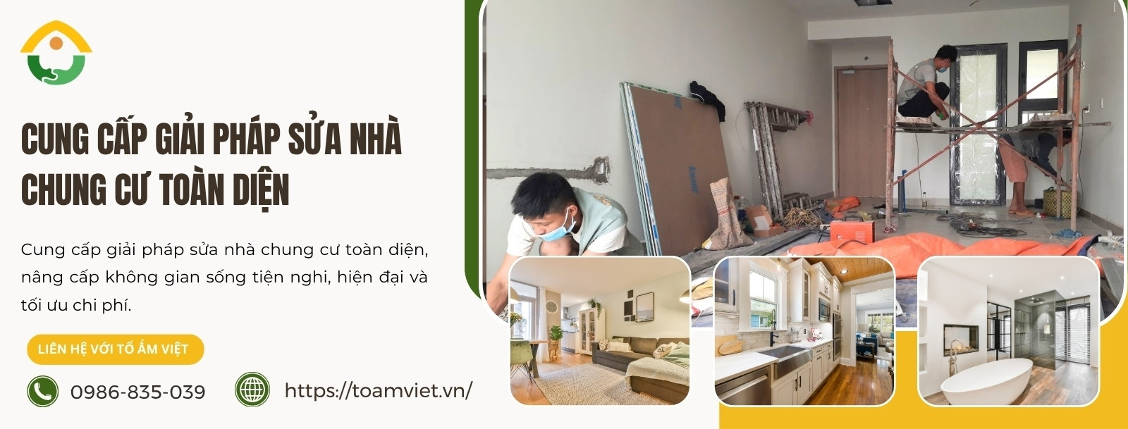 Dịch vụ sửa nhà chung cư uy tín