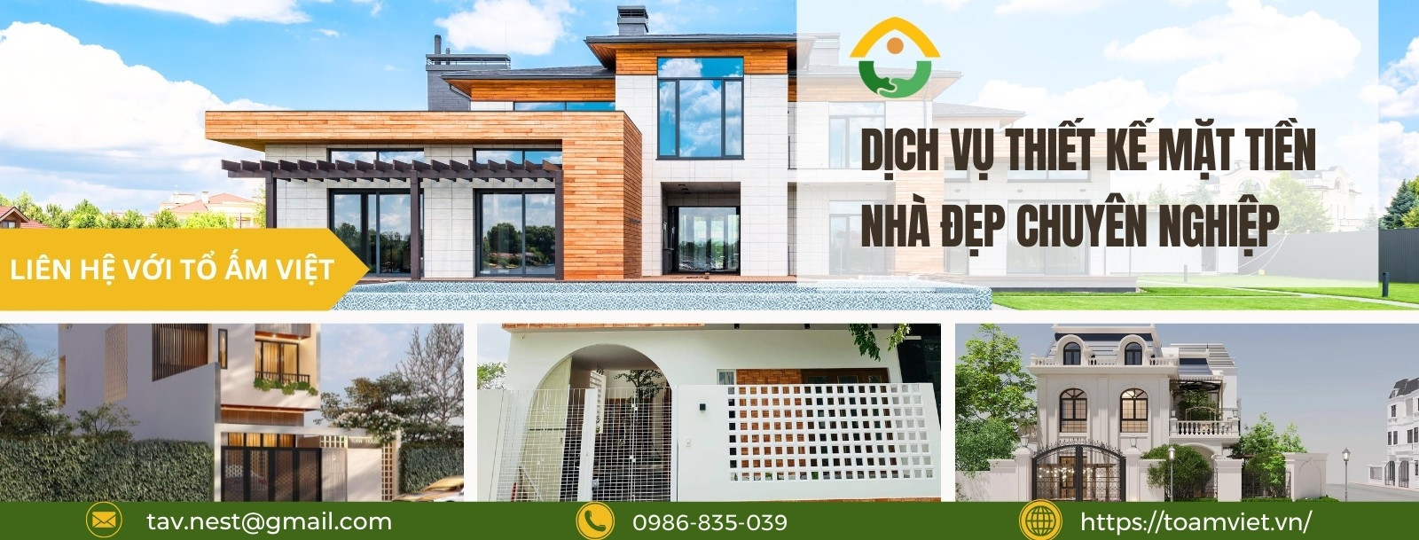 Dịch vụ thiết kế mặt tiền nhà đẹp