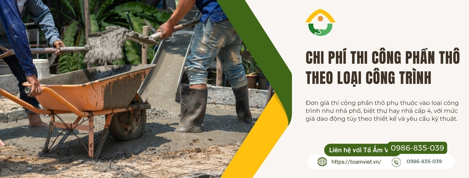 Đơn Giá Thi Công Phần Thô Theo Loại Công Trình