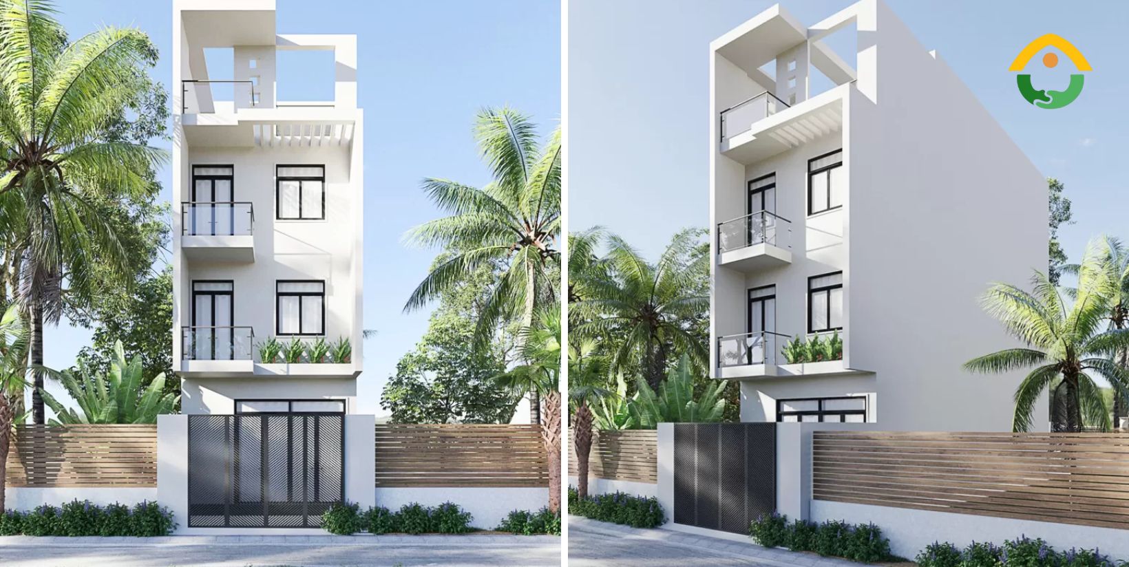 Dự án xây nhà phố 4 tầng