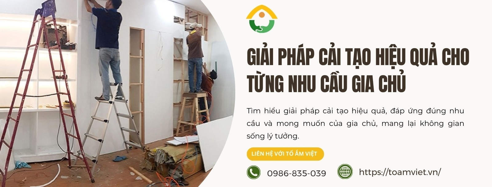 giải pháp cải tạo nhà chung cư