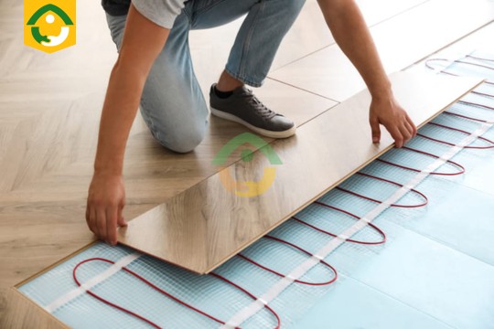 đi dây điện âm dưới nền nhà