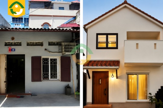 giá sửa nhà cấp 4 thành nhà 2 tầng