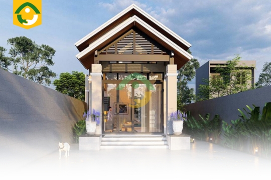 mẫu nhà đẹp 1 tầng