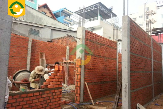 nhà cấp 4 xây thô