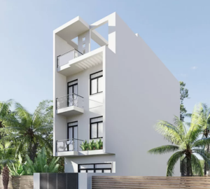 Nhà phố 4 tầng tại Bình Chánh