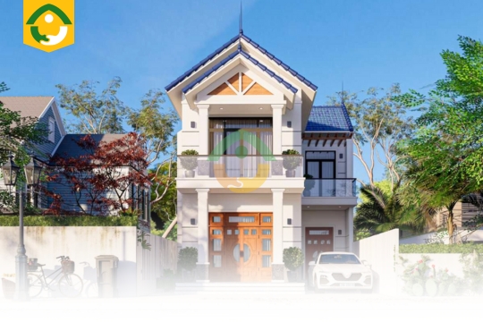nhà phố mái thái