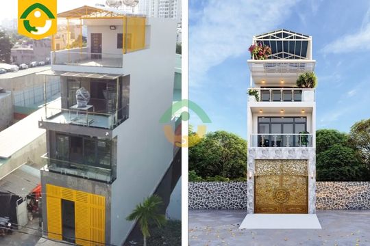 thi công nhà phố 3 tầng tại Quận 12 