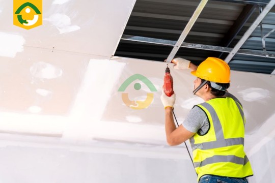  tô trần hay đóng trần thạch cao