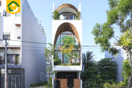 xây nhà cao tầng trên đất nhỏ