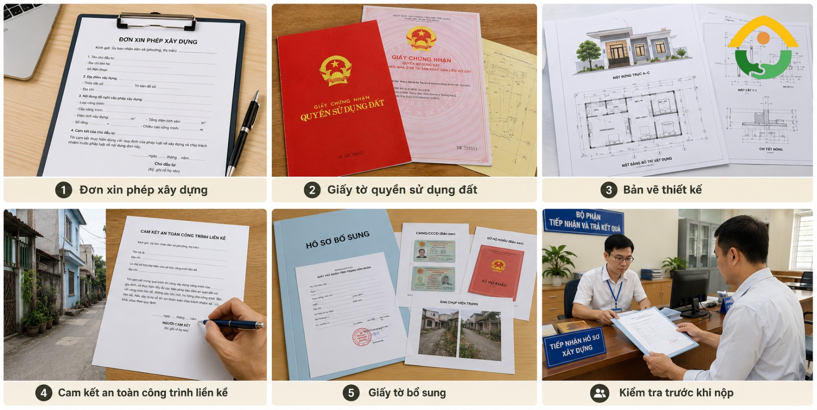 Hồ sơ xin giấy phép xây dựng nhà cấp 4 gồm những gì