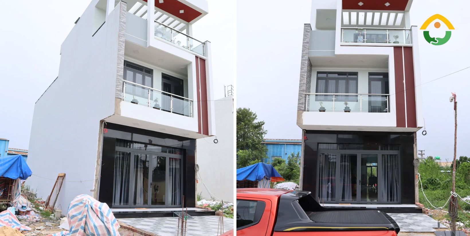 hoàn hiện mặt tiền nhà phố