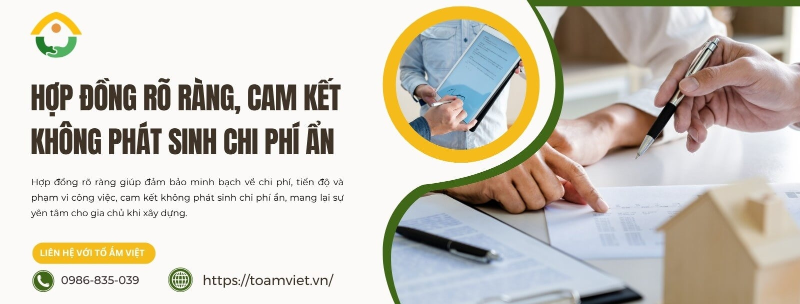 Hợp đồng xây dựng rõ ràng