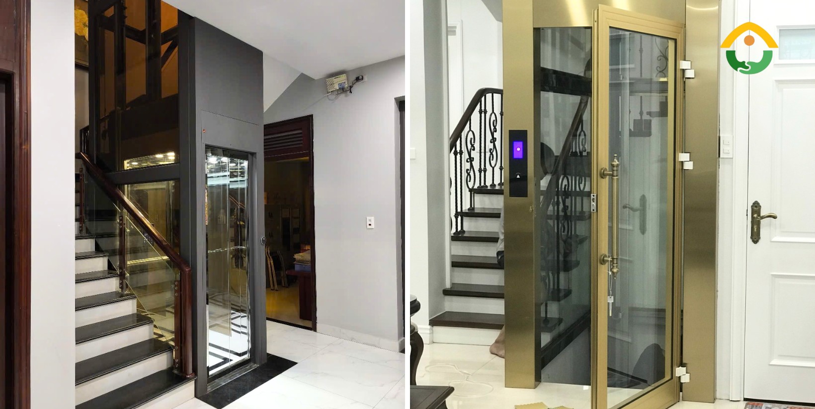 Thang máy cho gia đình có người lớn tuổi 