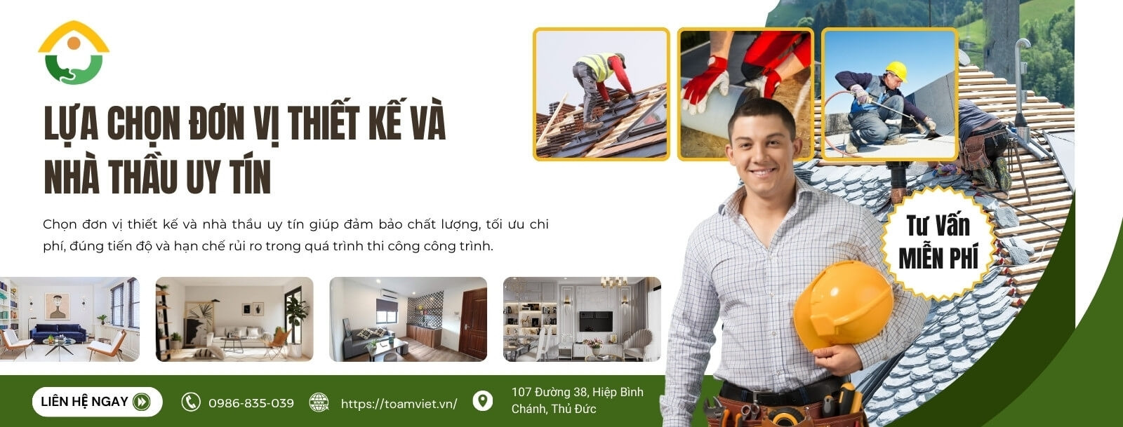Lựa chọn đơn vị thiết kế nhà thầu uy tín