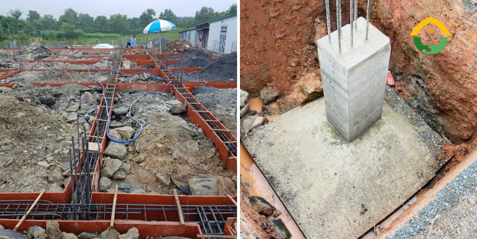 móng nhà cấp 4 phổ biến
