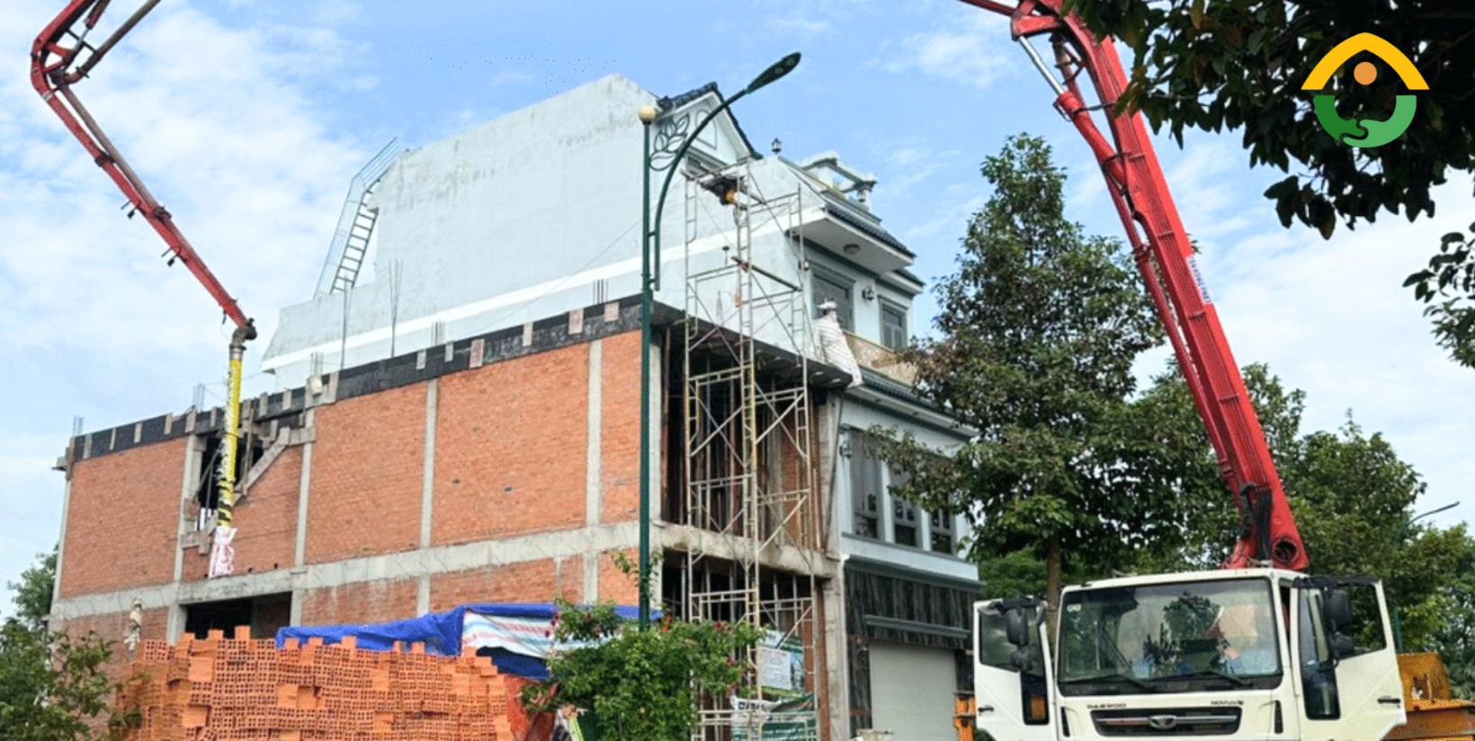 nâng từ 2 tầng lên 4 tầng