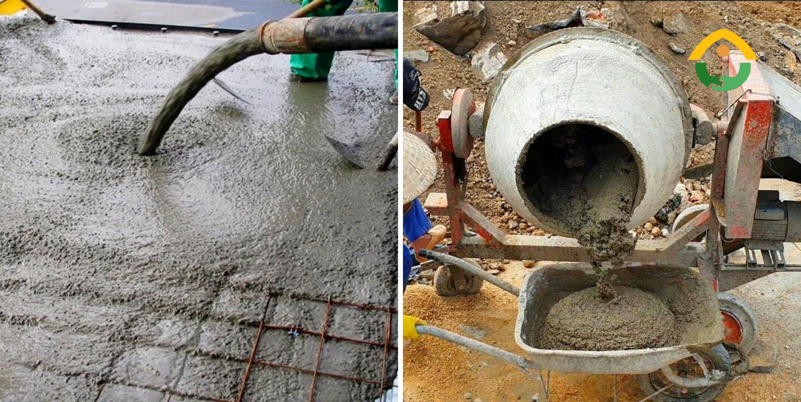 Nên đổ bê tông tươi hay bê tông trộn tay? 