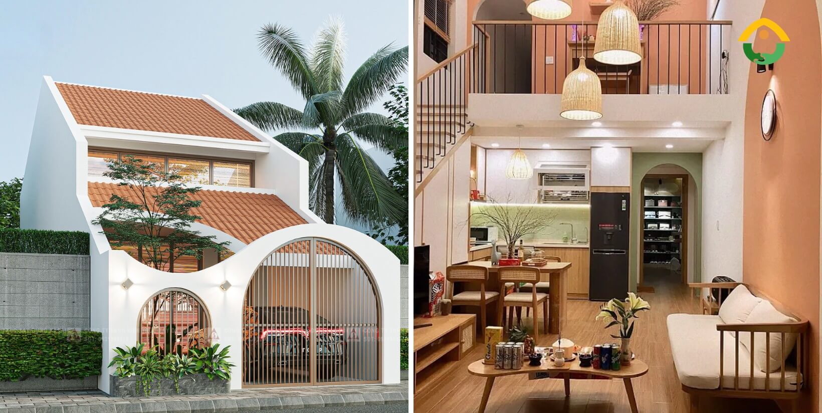 Nhà cấp 4 có gác lửng 300 triệu