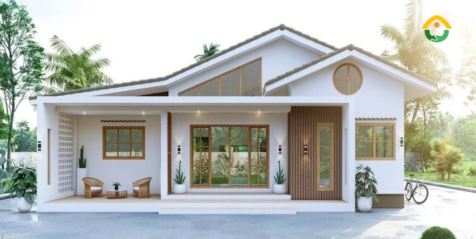 Nhà một tầng tối giản