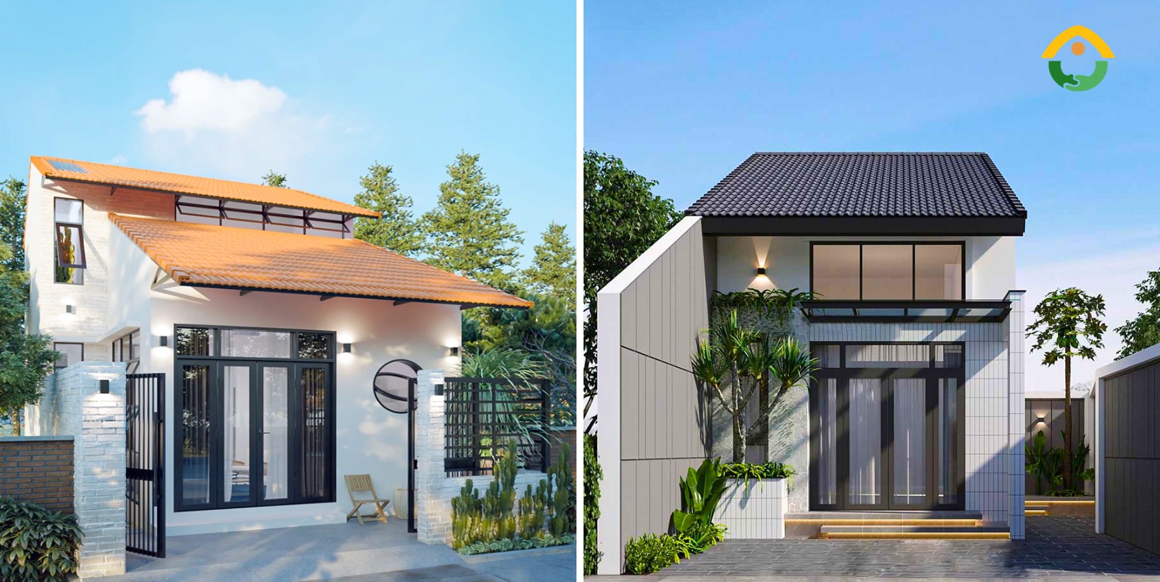 Nhà ống cấp 4 mái tôn