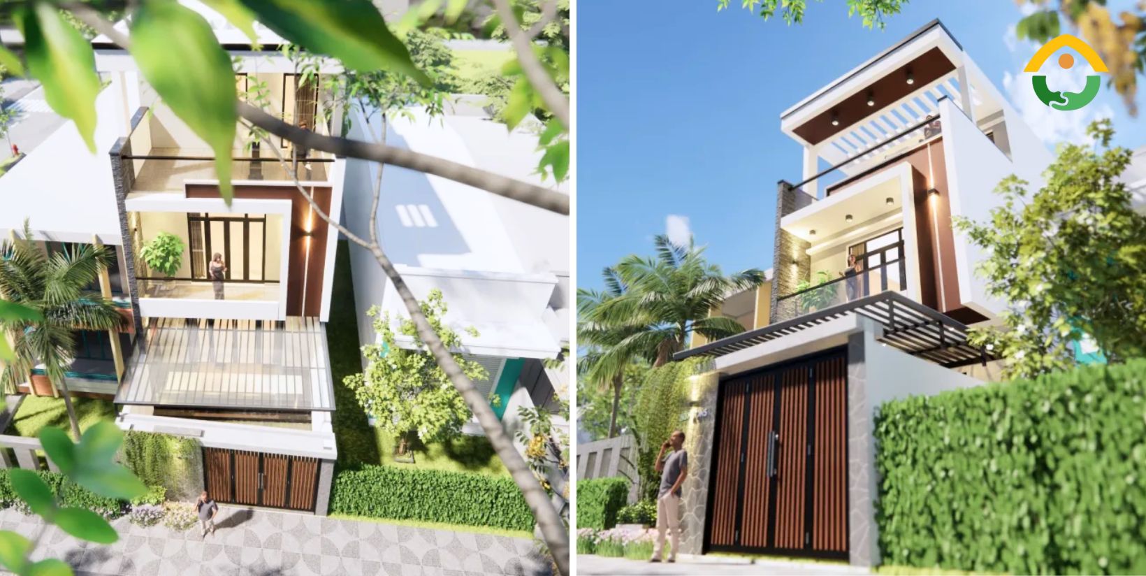 Nhà phố 3 tầng tại Bình Chánh