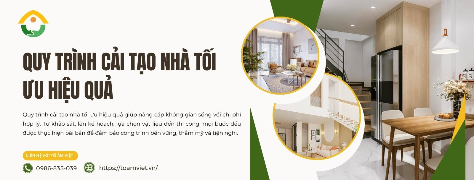 Quy trình cải tạo nhà hiệu quả