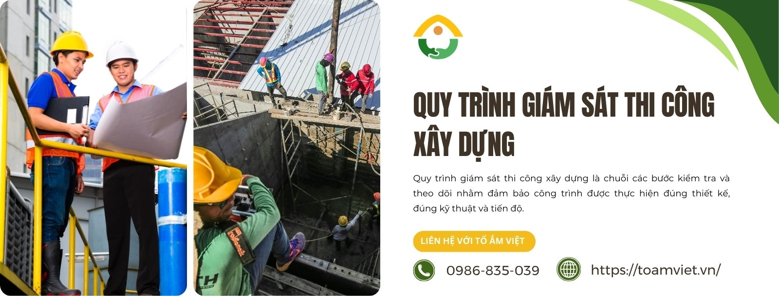 Quy Trình Giám Sát Thi Công Xây Dựng