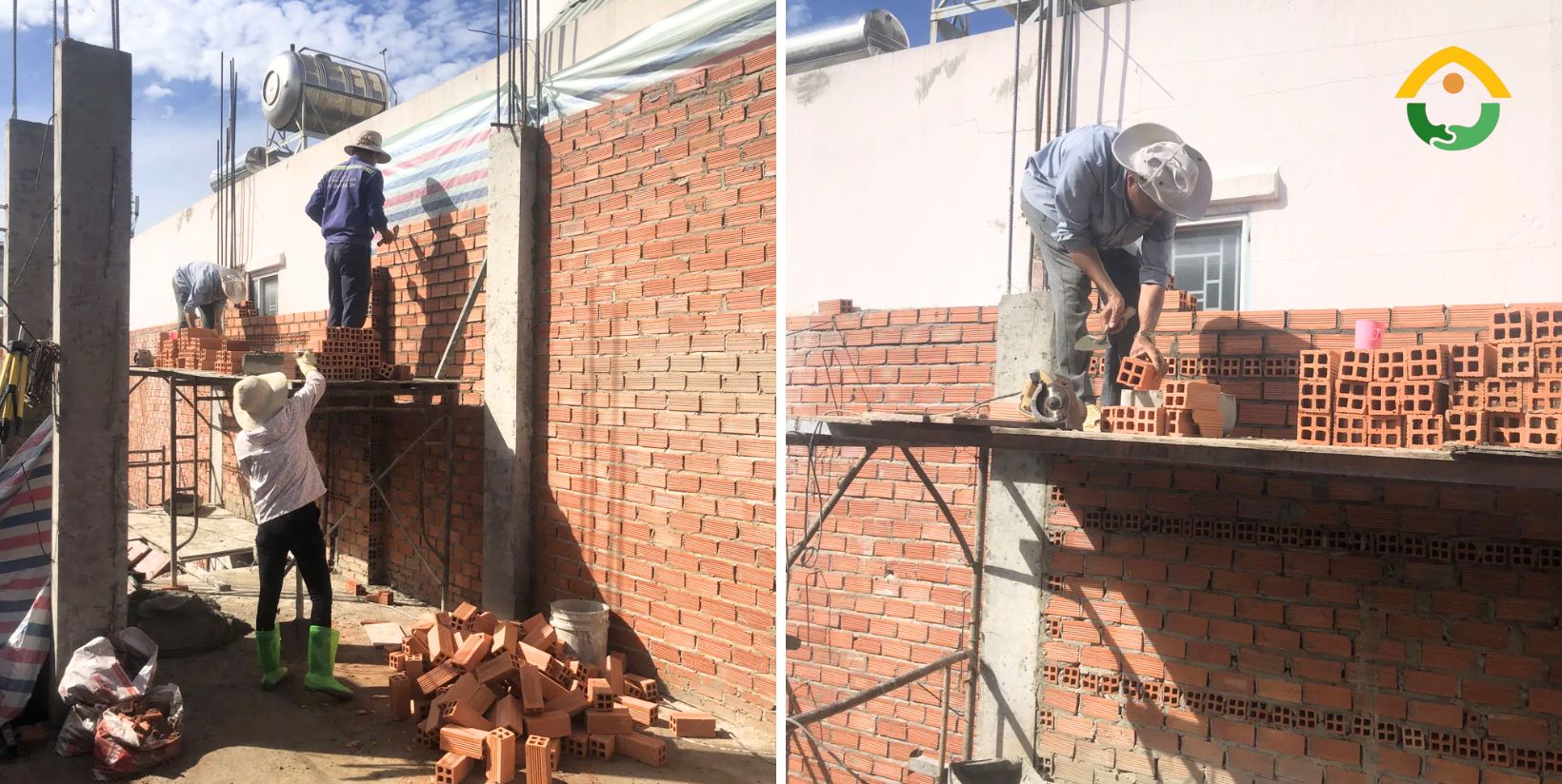 Thi công kết cấu phần thân
