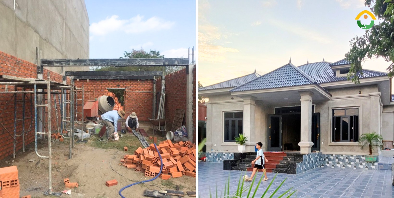 Thi công nhà cấp 4 xây thô