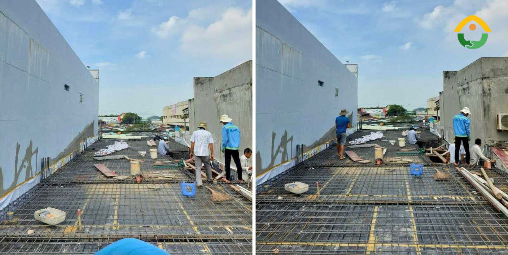 Thi công phần kết cấu bê tông cốt thép