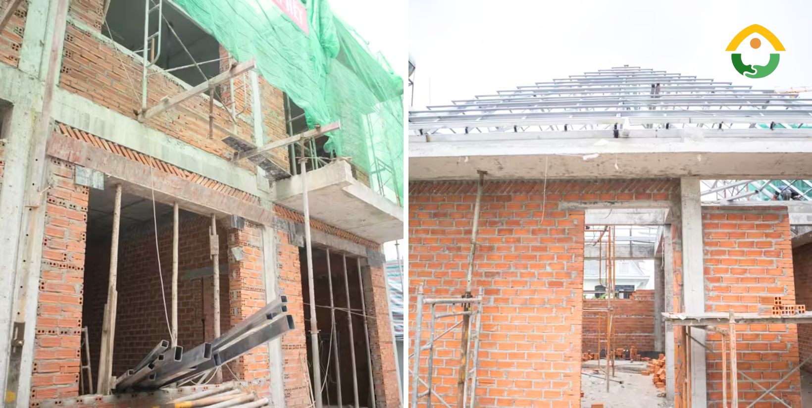 Thi công xây tường và định hình