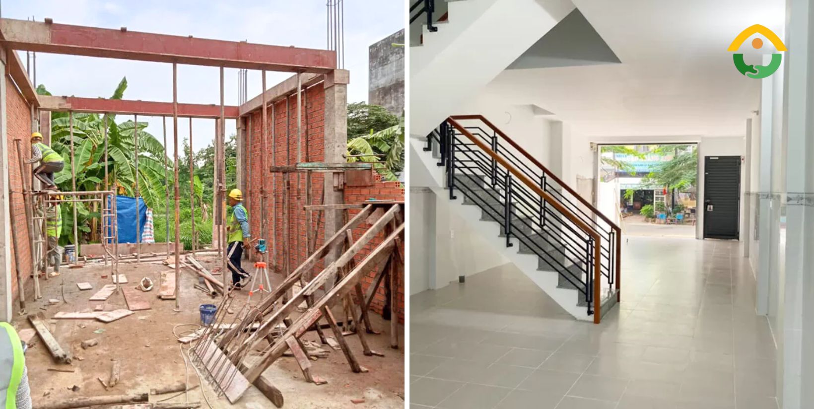 Thiết kế kiến trúc nhà phố 4 tầng