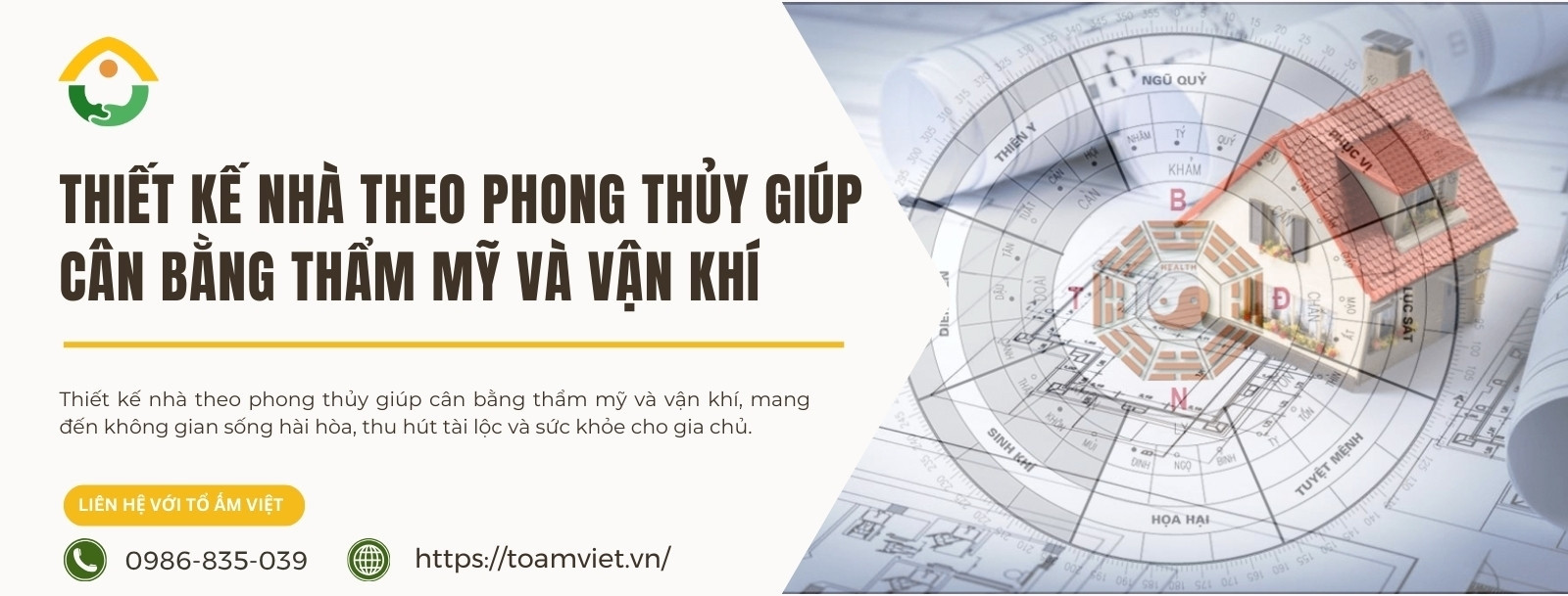 Thiết kế nhà theo phong thủy giúp hút tài lộc