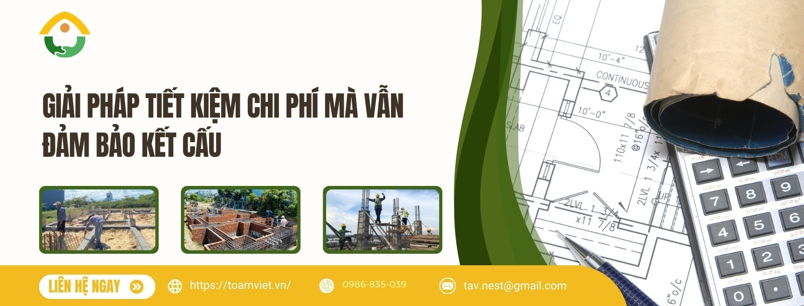 Tiết kiệm chi phí mà vẫn đảm bảo kết cấu
