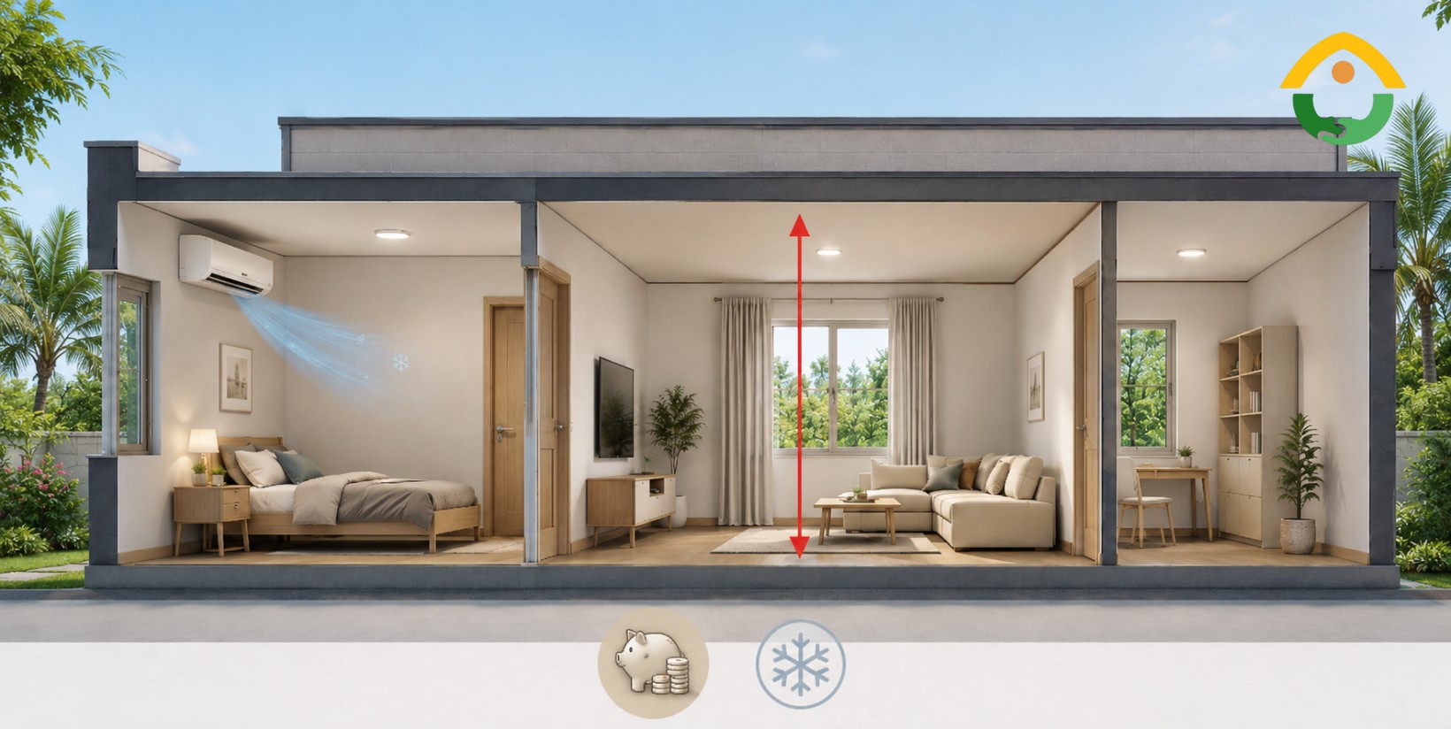 Trần Thấp 2,8m đến 3,0m