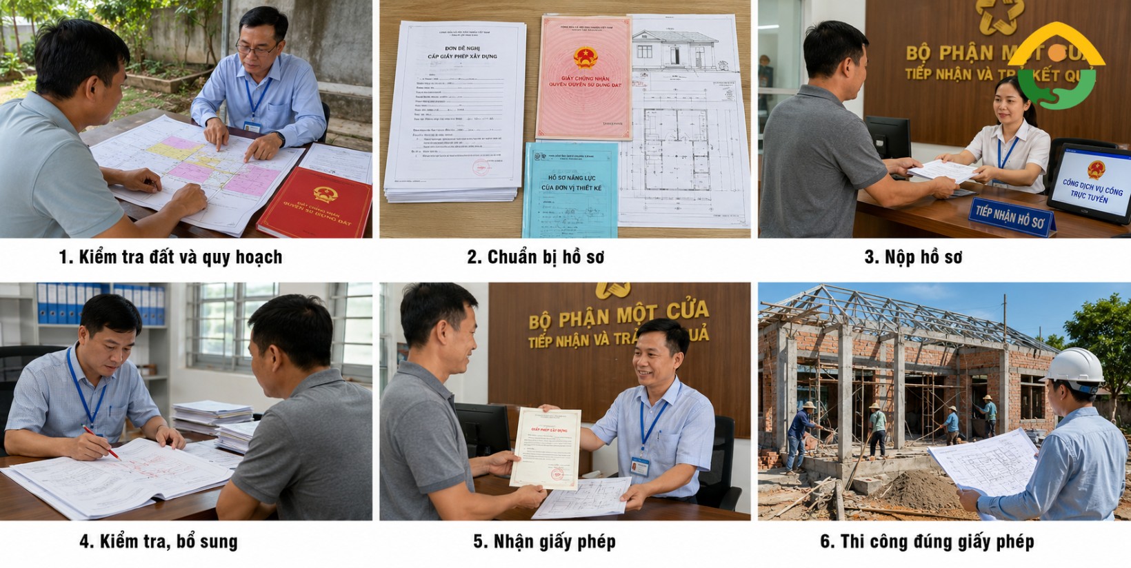 Trình tự xin giấy phép xây dựng nhà cấp 4 