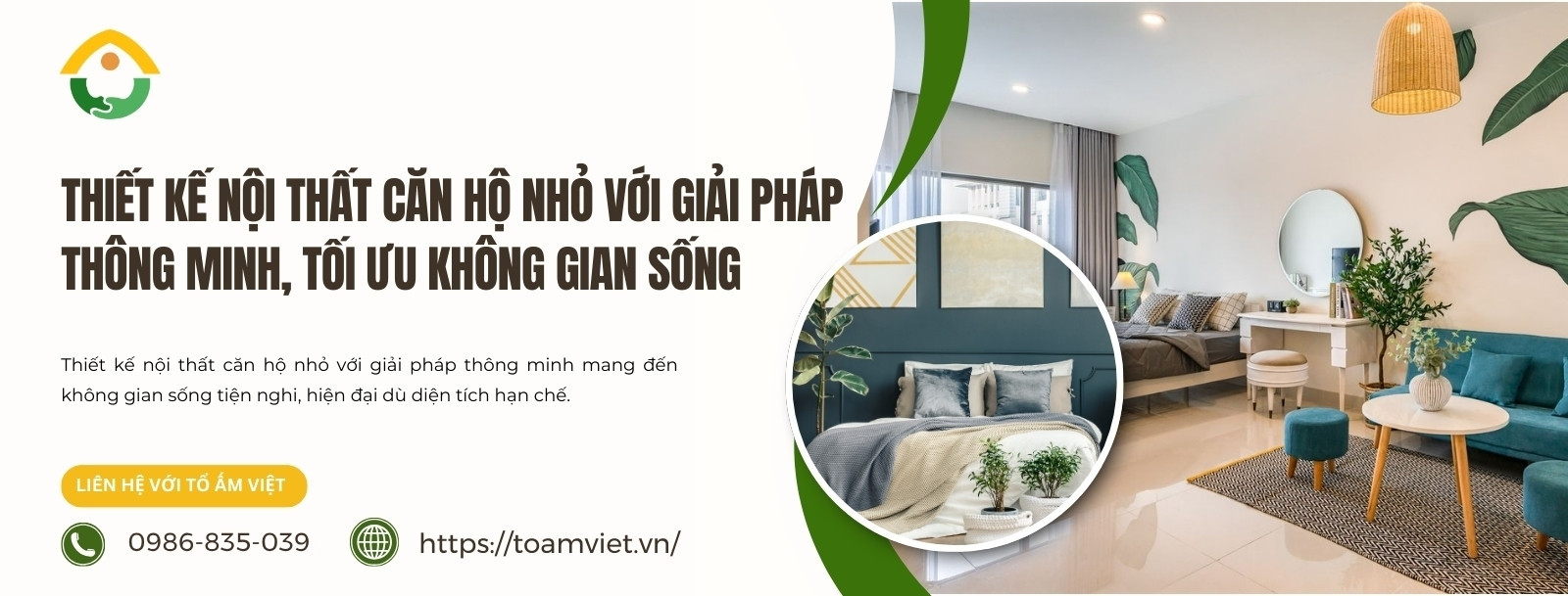 Tư vấn thiết kế nội thất căn hộ nhỏ