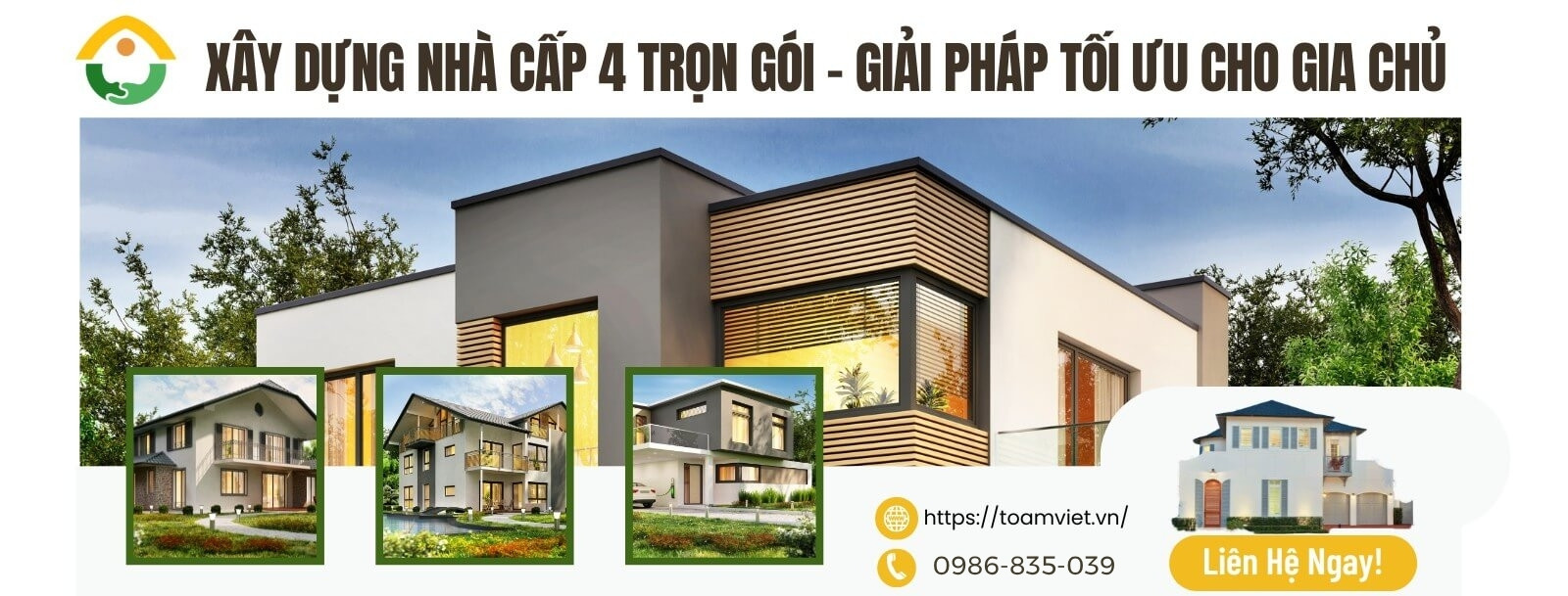 Xây dựng nhà cấp 4 trọn gói giải pháp tối ưu
