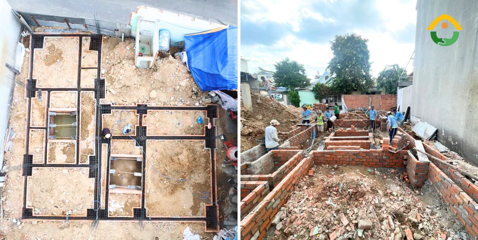 Xây dựng tầng trệt