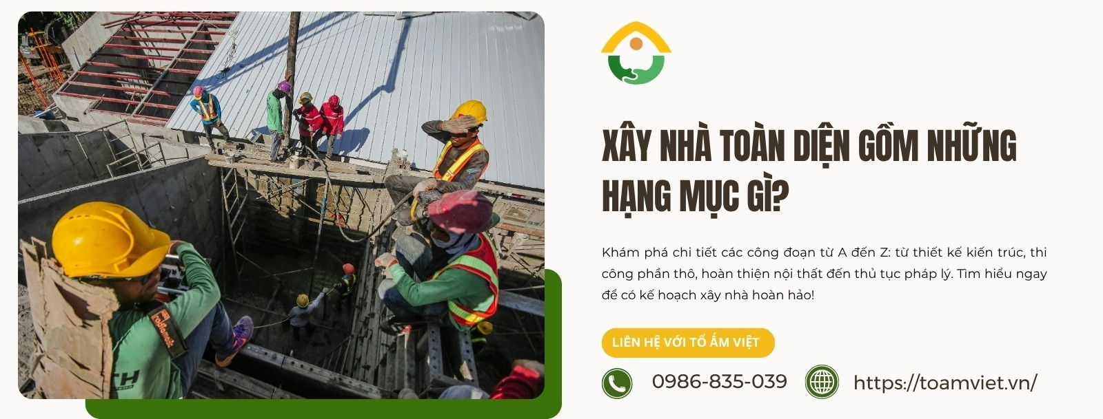 Xây nhà toàn diện gồm những gì