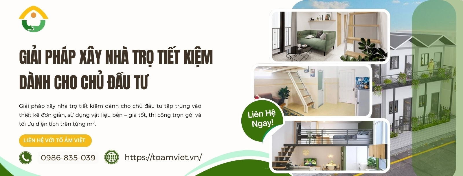 Xây nhà trọ tiết kiệm chi phí