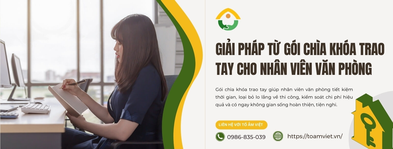 Xây nhà trọn gói cho nhân viên văn phòng